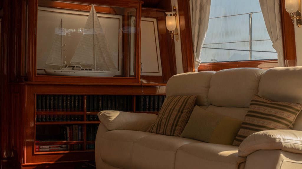 Galileo superyacht interior salon and living area 3